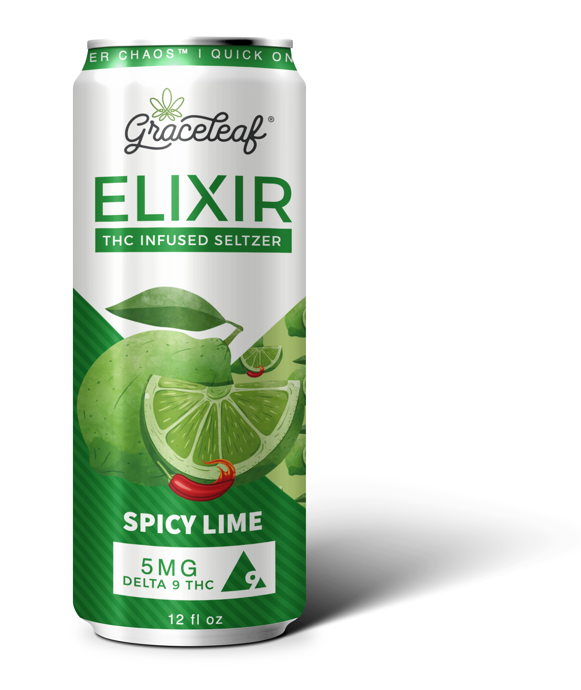 SPICY LIME (5mg) - 12 fl oz can (4 pack)