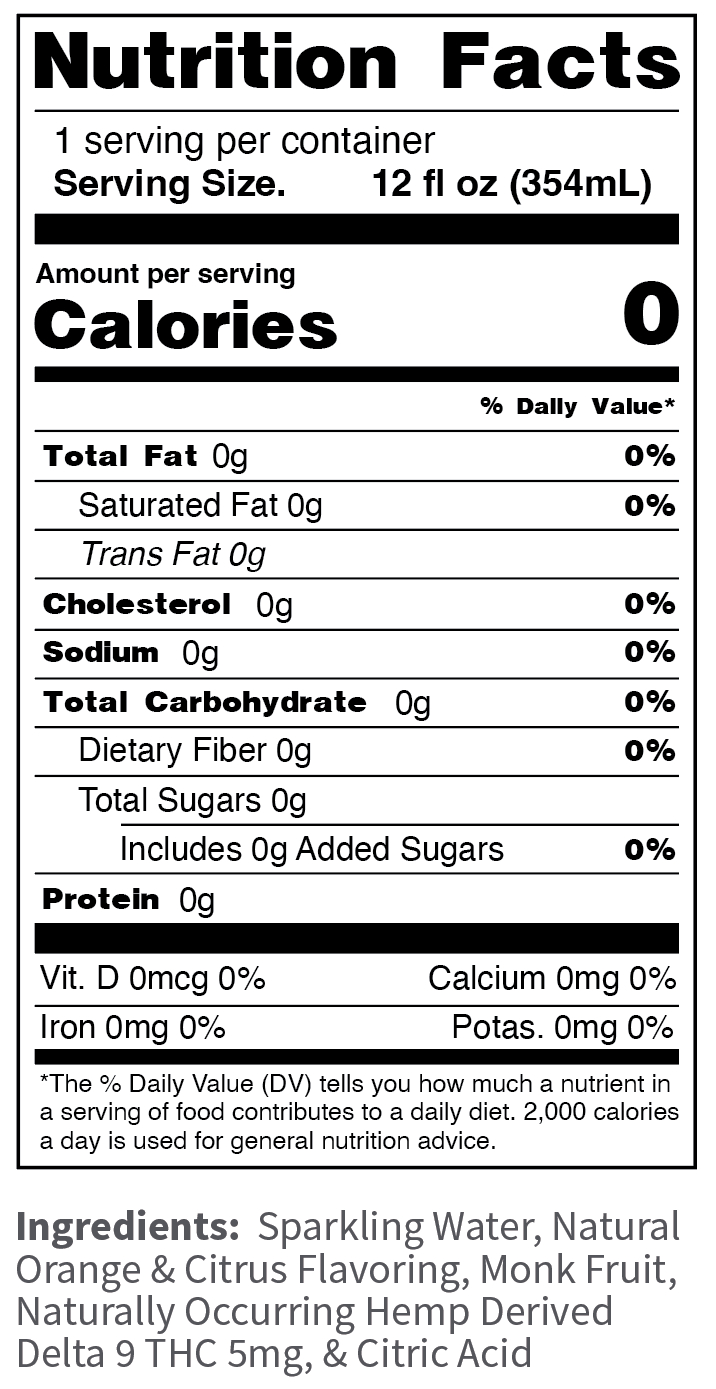 CITRUS SUNSET (5mg) - 6/4pk Case (24 pack)